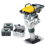 Wacker Neuson AS50e + 2x BOB14 accu + BOC13 snellader