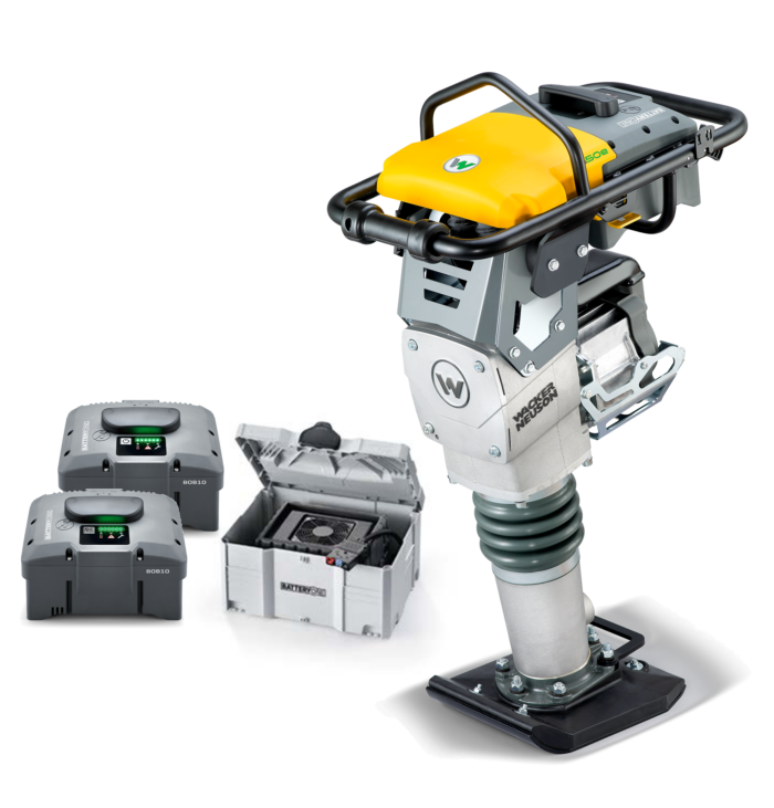 Wacker Neuson AS50/AS60 elektrische stamper - Afbeelding 1